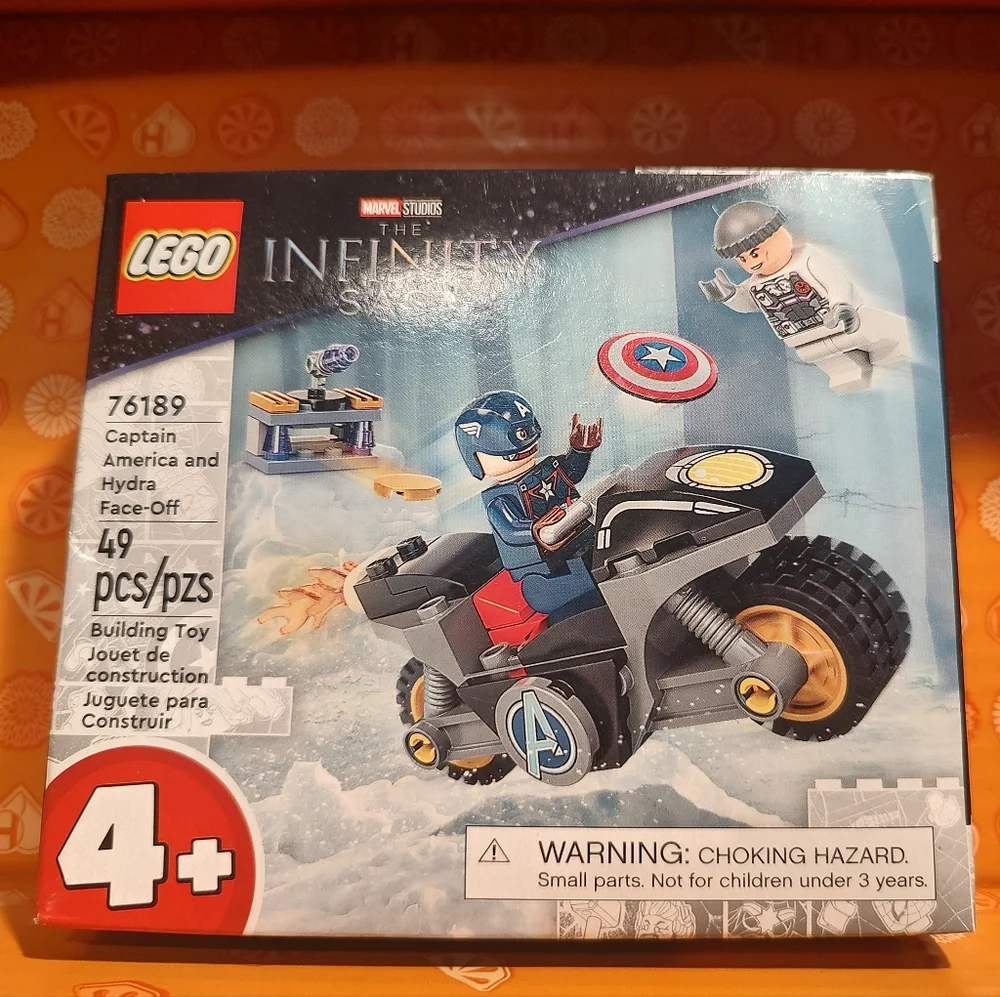 Lego 76189 Captain America and Hydra Face-Off Marvel Studios The Infinity Saga